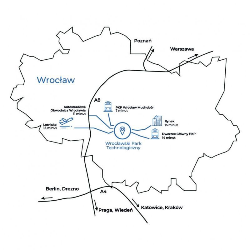 Mapa WPT we Wrocławiu