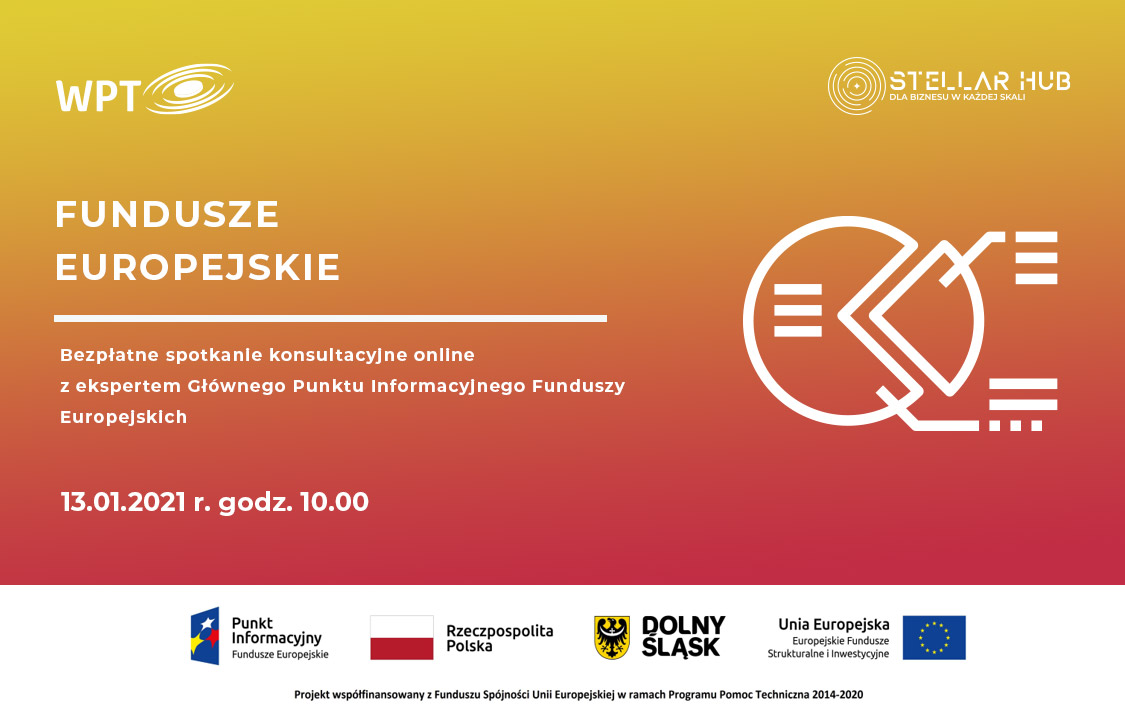 Fundusze Europejskie – cotygodniowe spotkania informacyjne online