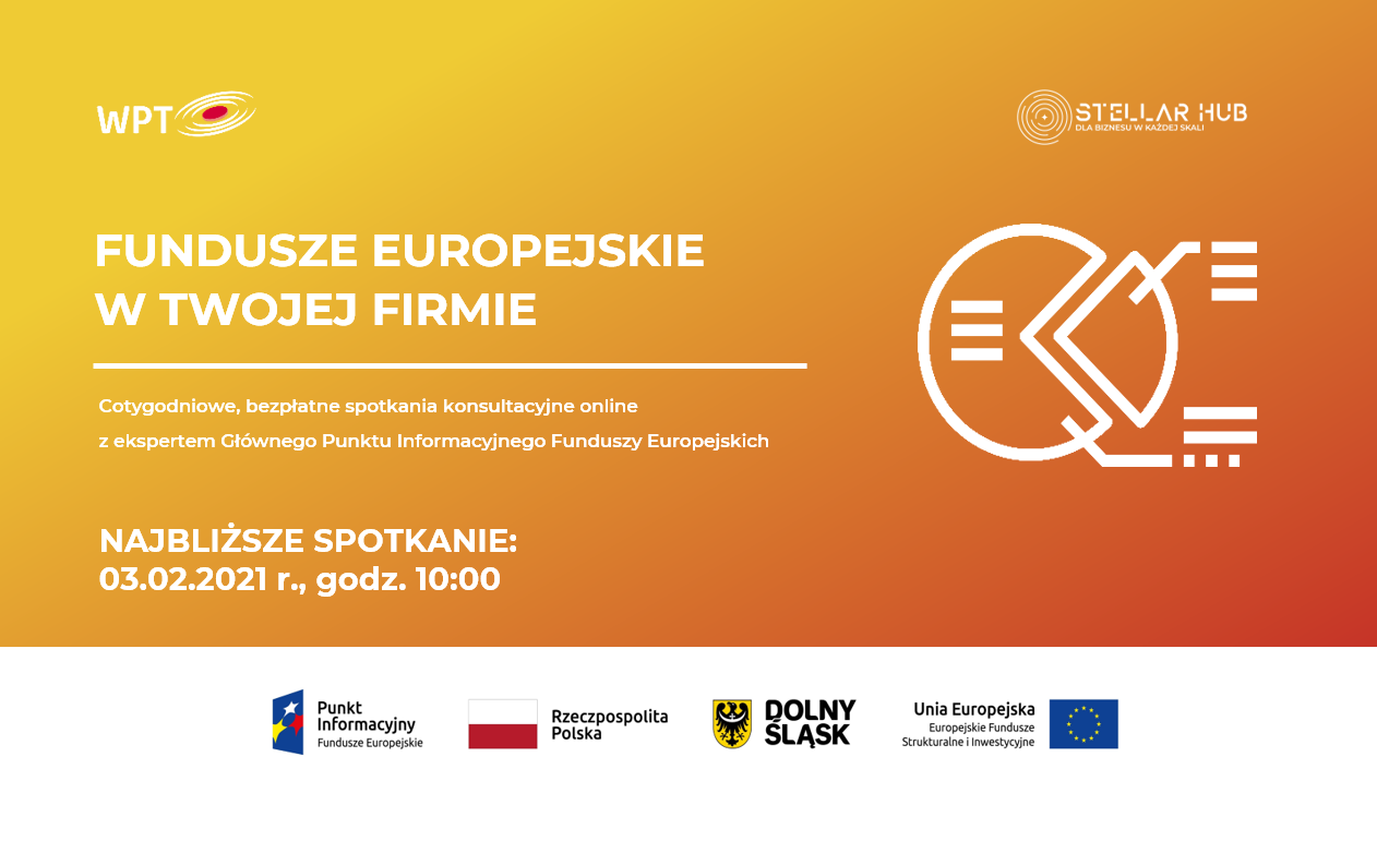 Fundusze Europejskie w Twojej firmie – spotkanie online już 3 lutego!