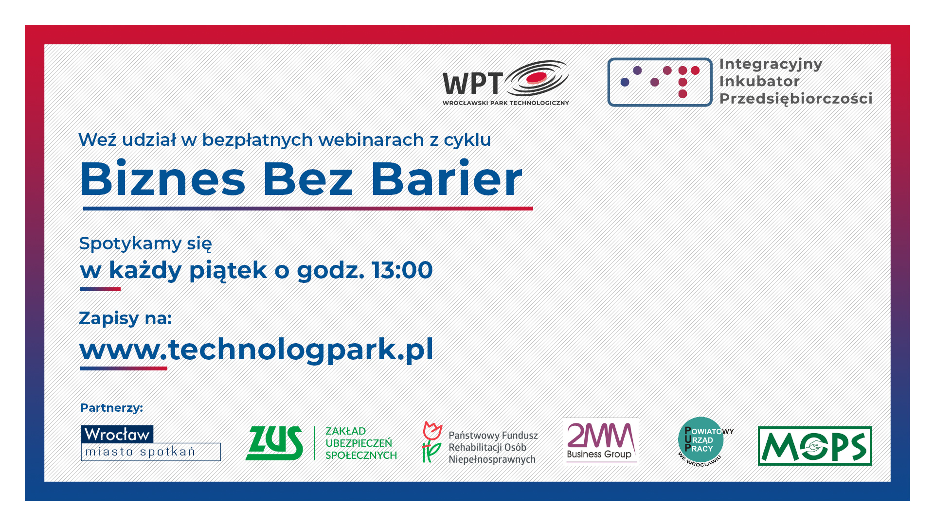 Bezpłatne webinary „Biznes bez barier”