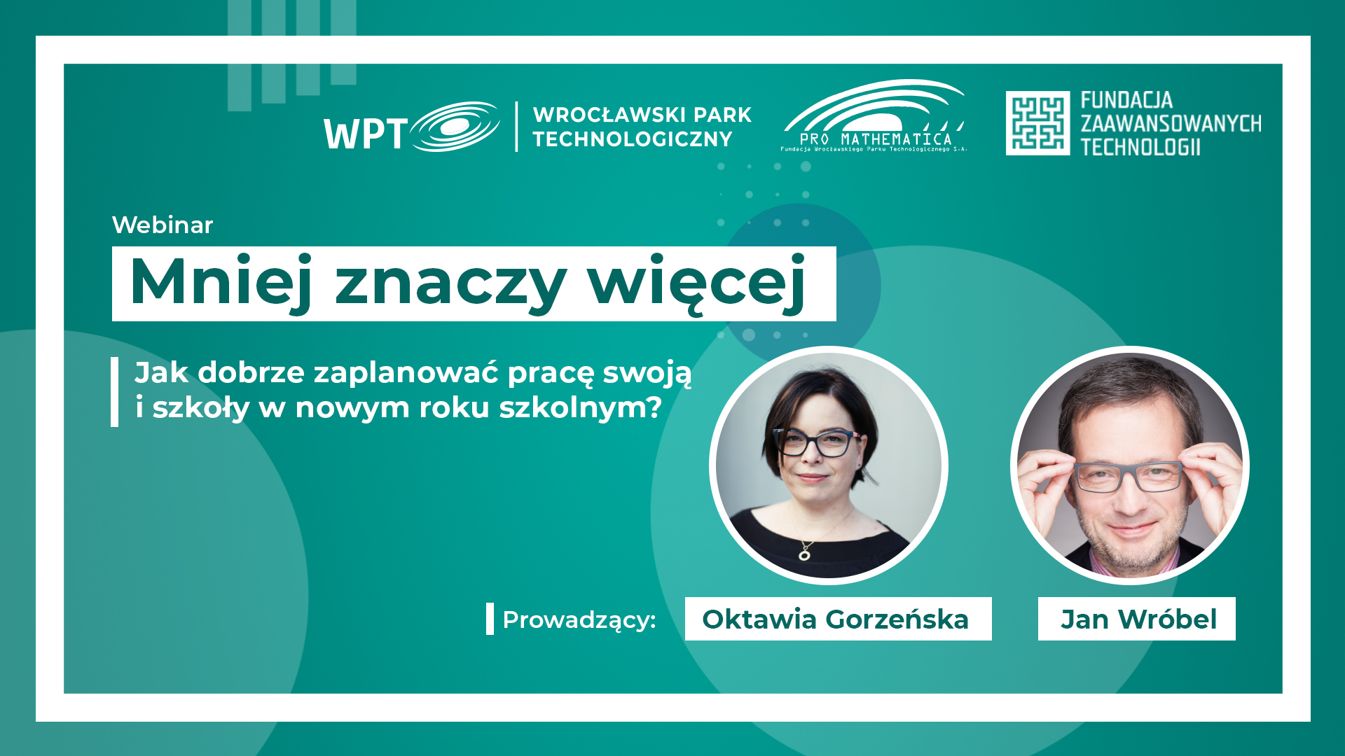 Mniej znaczy więcej – oglądaj webinar na żywo i przygotuj się na nowy rok szkolny!