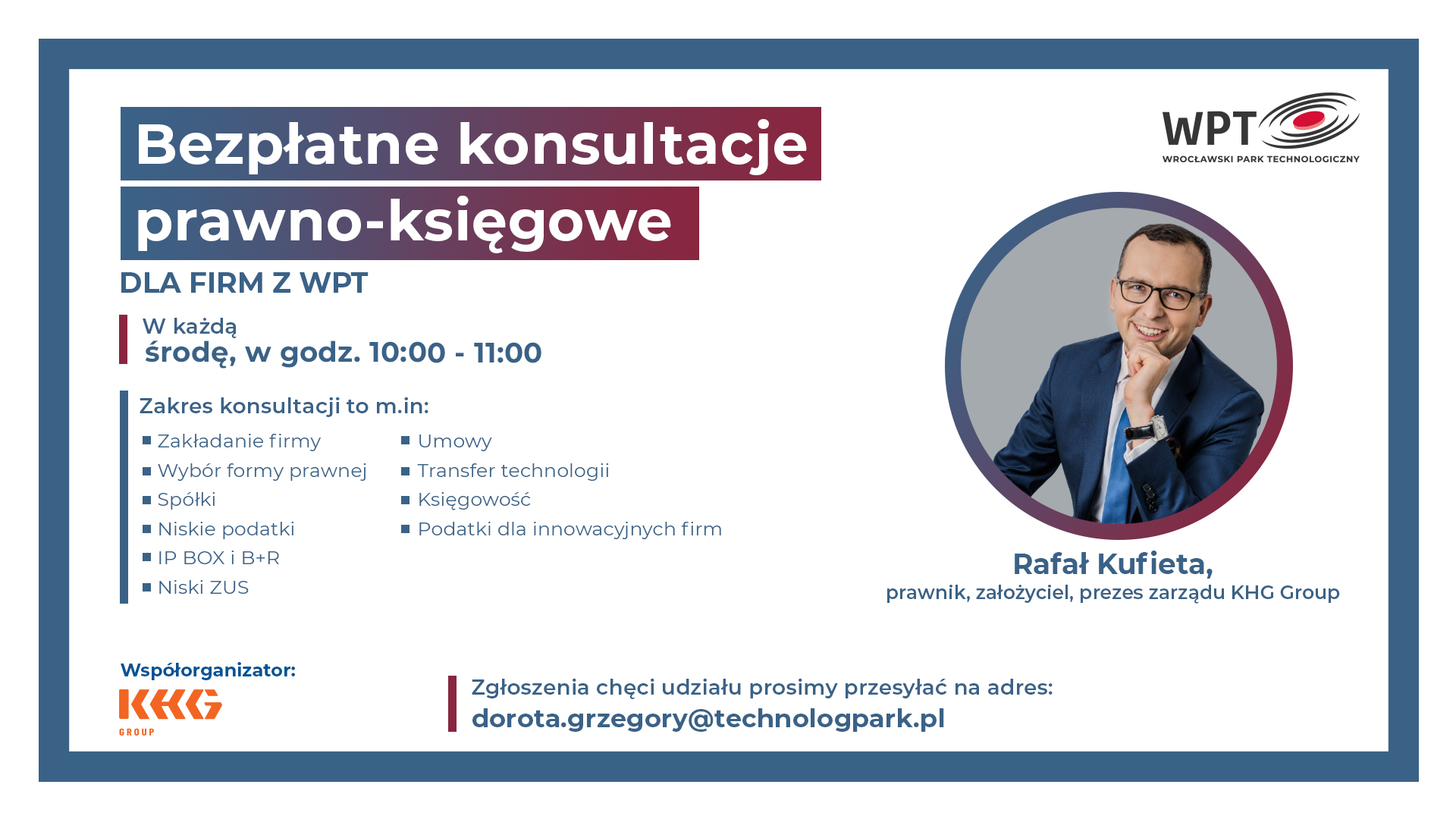 Konsultacje 12.10 v3 Bezpłatne konsultacje prawno-księgowe on-line dla firm z WPT