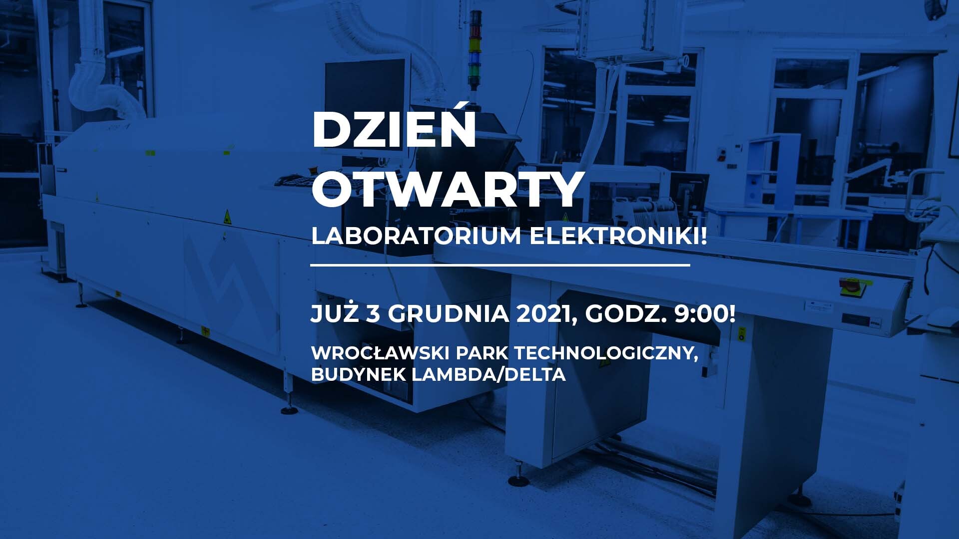 Dzień otwarty Laboratorium Elektroniki już 3 grudnia!