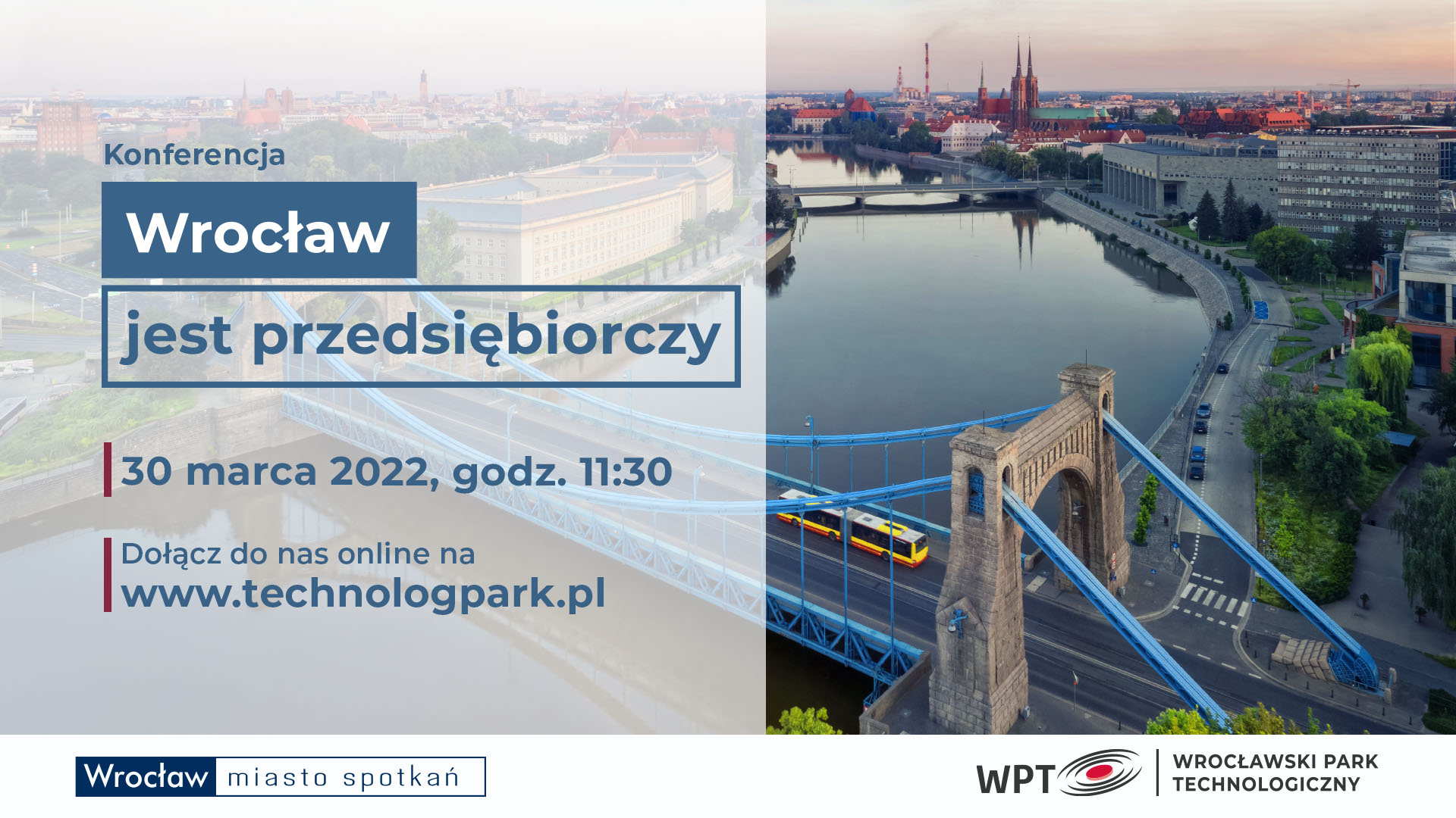 Zapraszamy na konferencję Wrocław jest przedsiębiorczy!