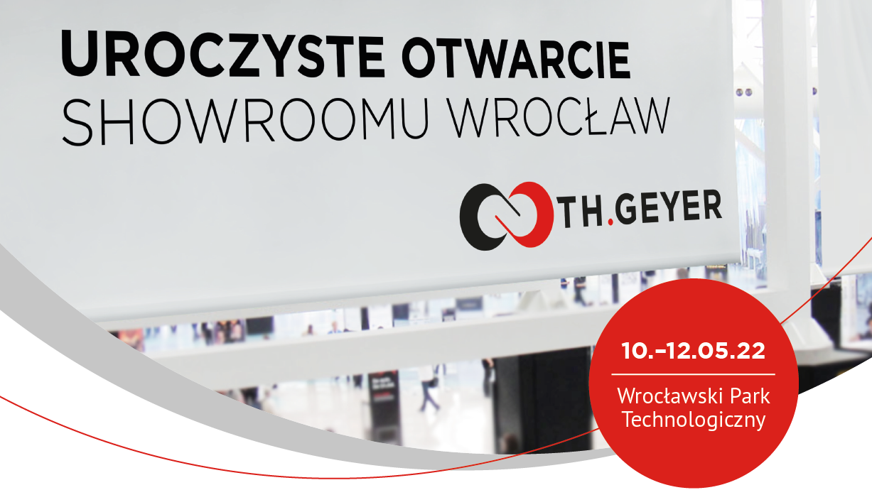 Showroom firmy Th.Geyer we Wrocławskim Parku Technologiczym