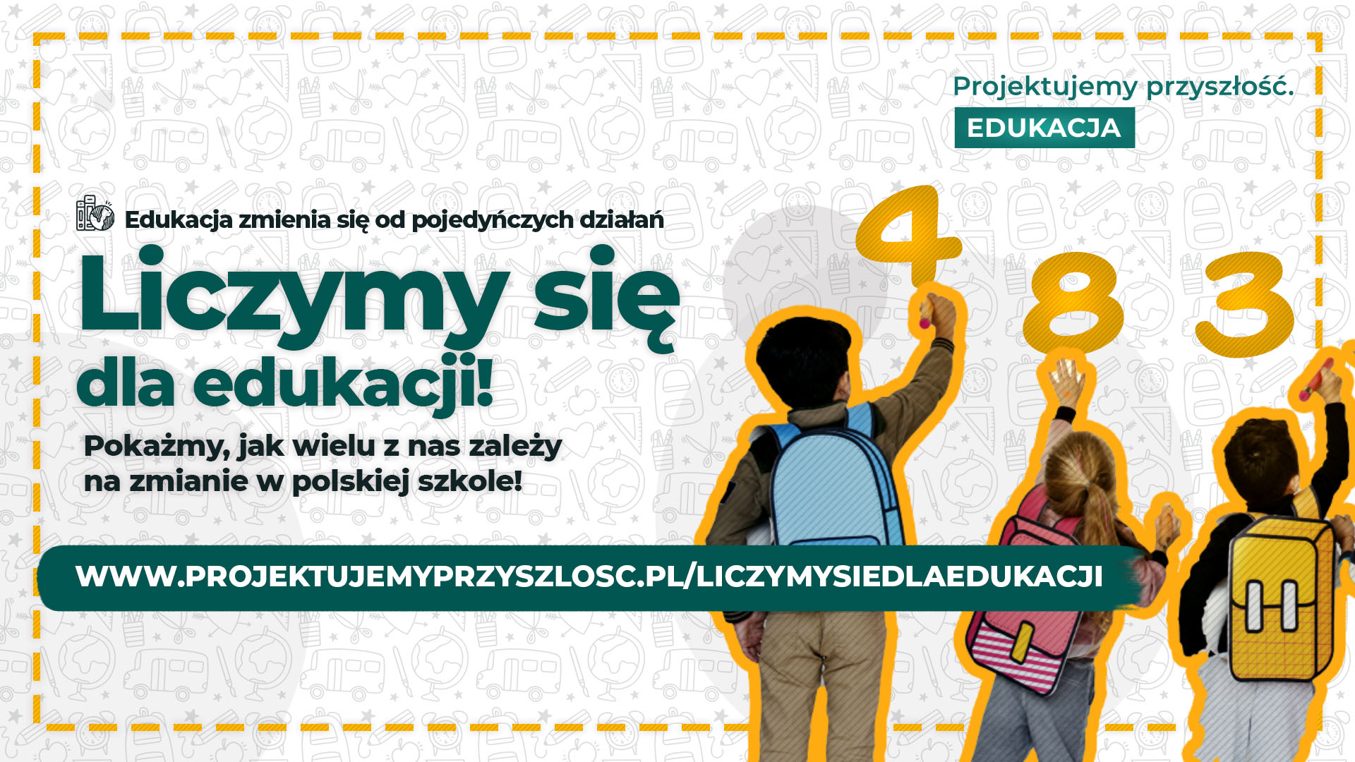 Liczymy się dla edukacji – policz się razem z nami!