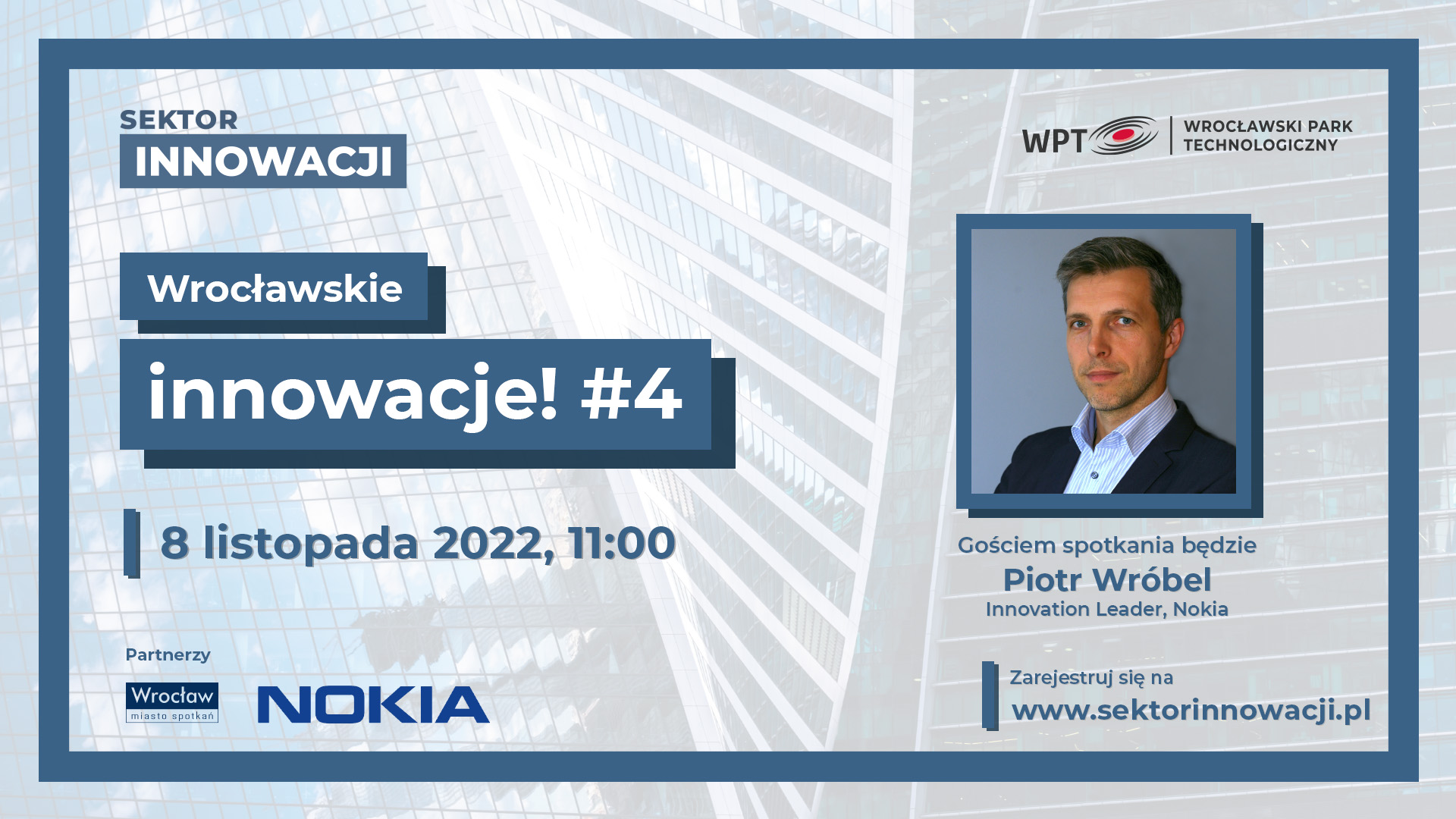 Spotkanie Wrocławskie innowacje #4 już 8 listopada!