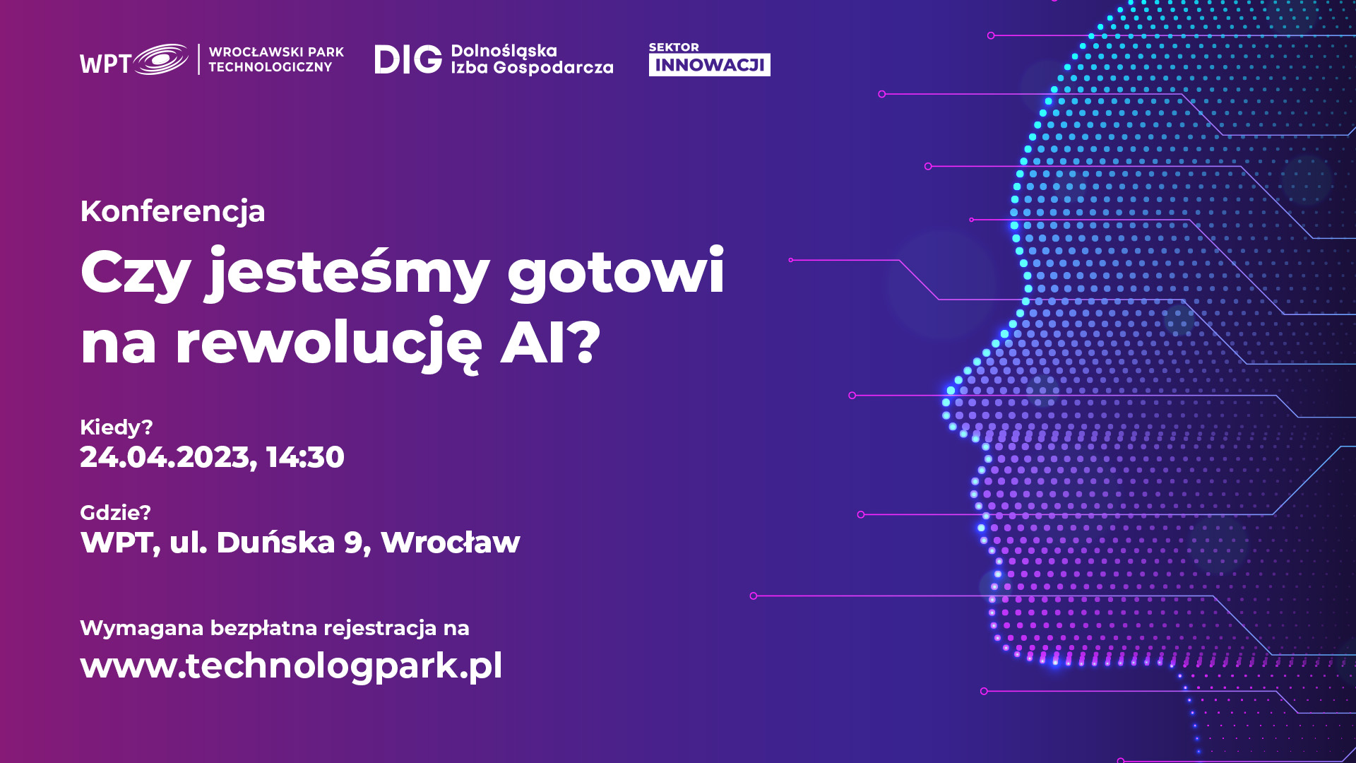 Czy jesteśmy gotowi na rewolucję AI? Zarejestruj się na konferencję