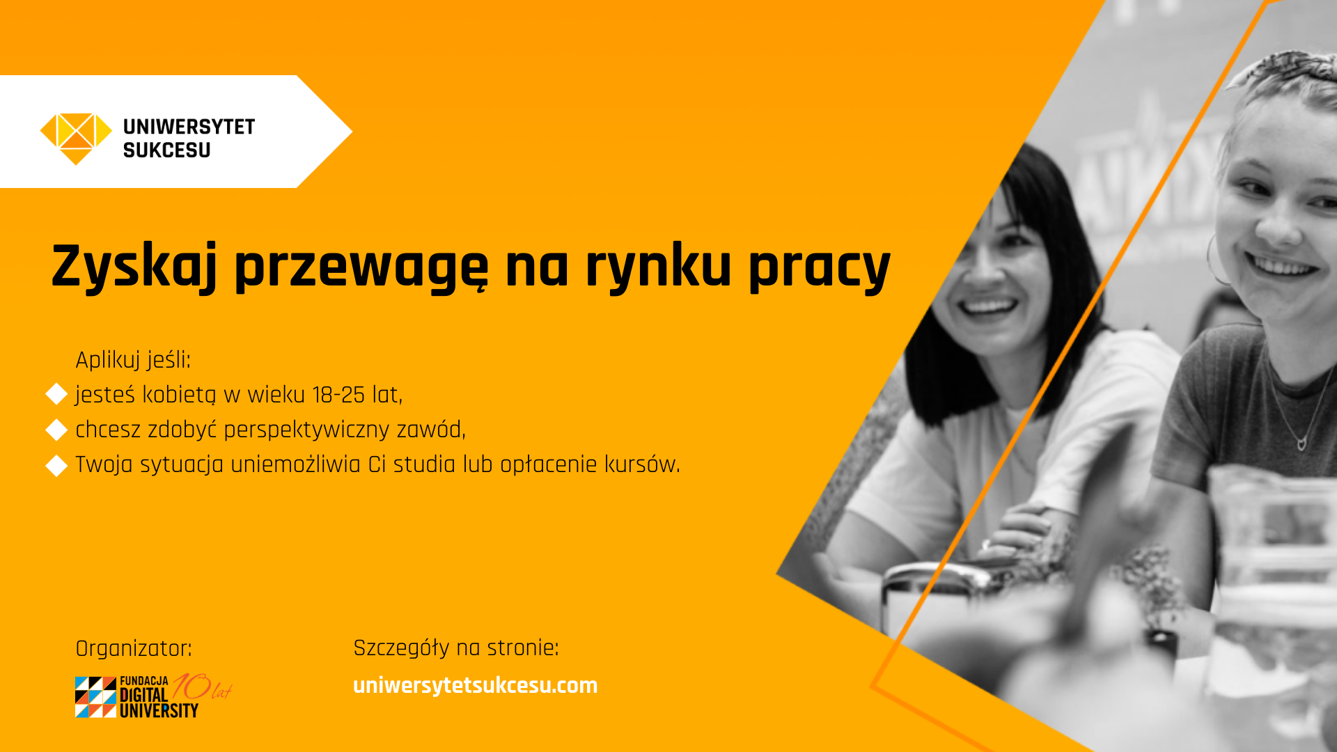 Trwa rekrutacja do Uniwersytetu Sukcesu!